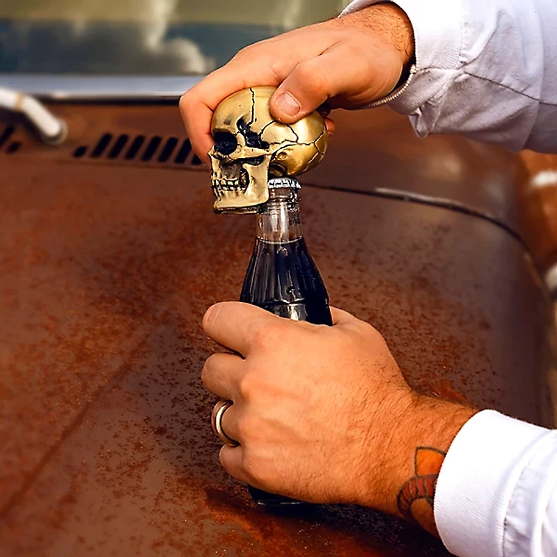 Suck UK Crack One Open Skull Bottle Opener