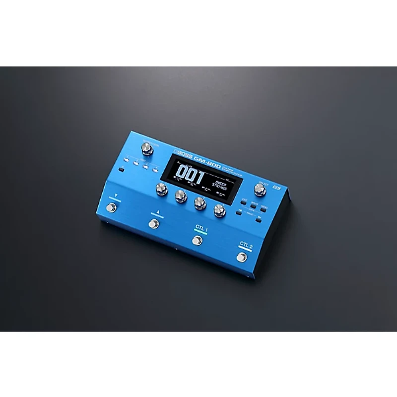 BOSS GM-800 Guitar Synthesizer Effects Pedal Blue