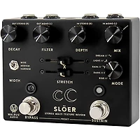 Walrus Audio SLOER Stereo Ambient Reverb Effects Pedal Black