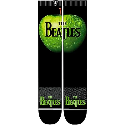 Perri's The Beatles Green Apple Dye Sub Crew Socks