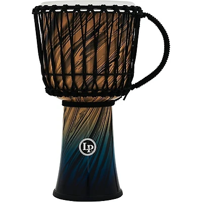 LP Performer Rope-Tuned Djembe - 10 in. Blue Fade