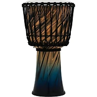 LP Performer Rope-Tuned Djembe - 10 in. Blue Fade