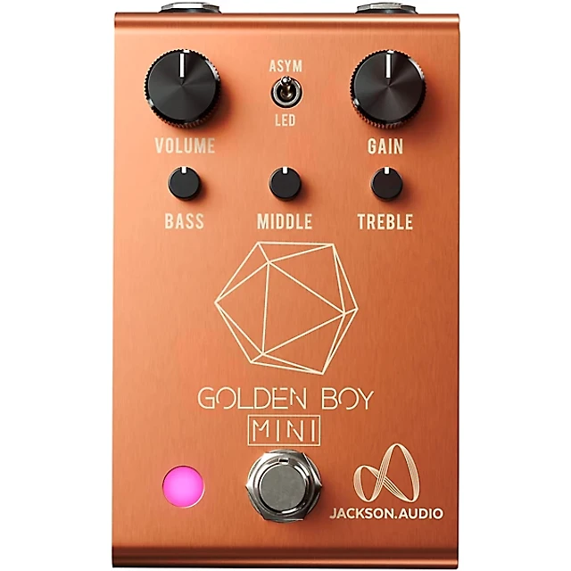 Jackson Audio Golden Boy Mini Overdrive Effects Pedal