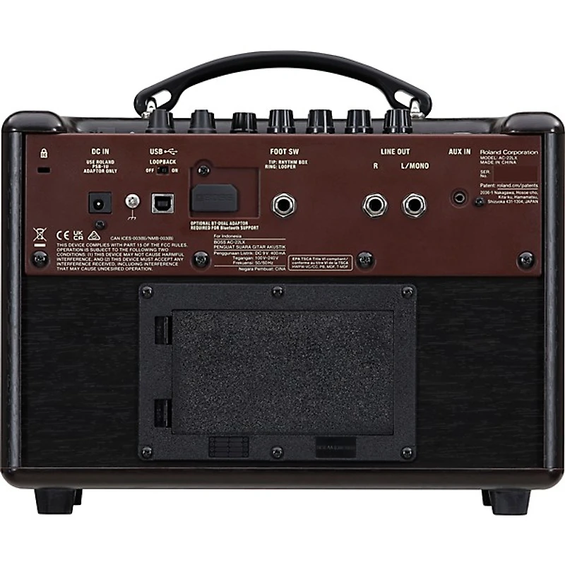 BOSS AC-22LX Acoustic Guitar Combo Amplifier Black