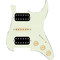 920D Custom HSH Loaded Pickguard for Stratocaster With Uncovered Smoothie Humbuckers