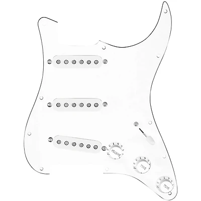 920D Custom Vintage American Loaded Pickguard for Strat With 3-Way-Bleed Switching and Reverse Angle Bridge