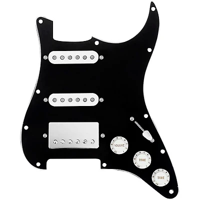 920D Custom HSS Loaded Pickguard For Strat With A Nickel Smoothie Humbucker