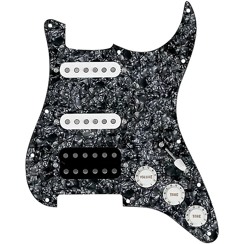920D Custom HSS Loaded Pickguard For Strat With An Uncovered Cool Kids Humbucker