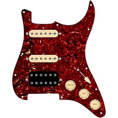 920D Custom HSS Loaded Pickguard For Strat With An Uncovered Smoothie Humbucker