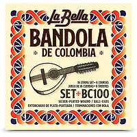 La Bella BC100 Bandola de Colombia 16-String Set