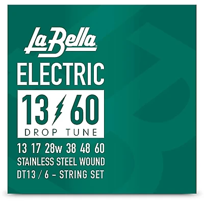 La Bella DT13 Drop Tune Stainless Steel 6-String Set 13 - 60