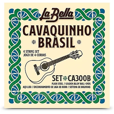La Bella CA300B Cavaquinho Brazil 4-String Set