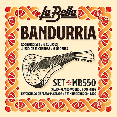 La Bella MB550 Bandurria 12-String Set