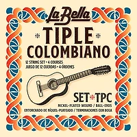 La Bella TPC Tiple Colombiano 12-String Set