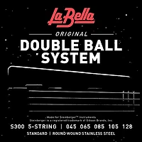 La Bella S300 Double Ball System 5-String Bass Strings 45 - 128