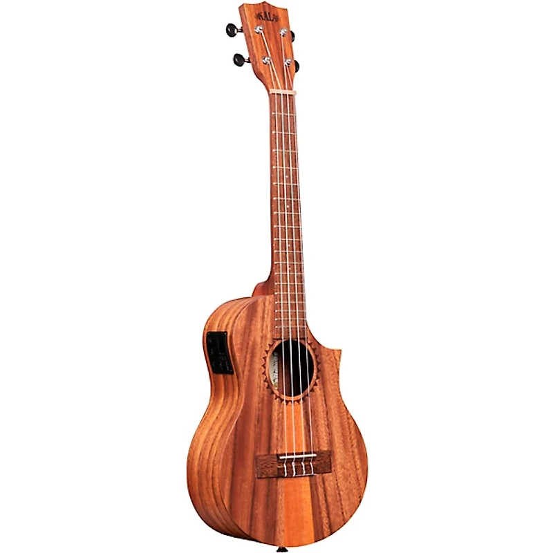 Kala Teakwood Tri-Top Tenor Acoustic-Electric Ukulele