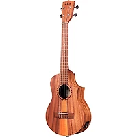 Kala Teakwood Tri-Top Tenor Acoustic-Electric Ukulele