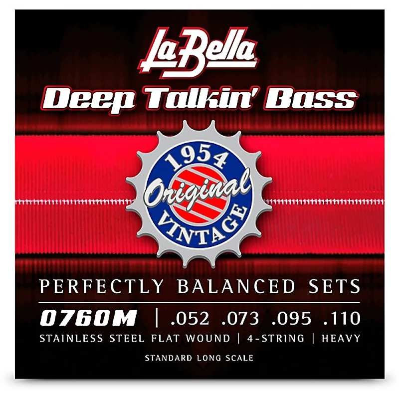 La Bella 0760M Deep Talkin' 1954 Originals for 4-String Bass