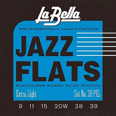 La Bella 20P Jazz Flats Guitar Strings