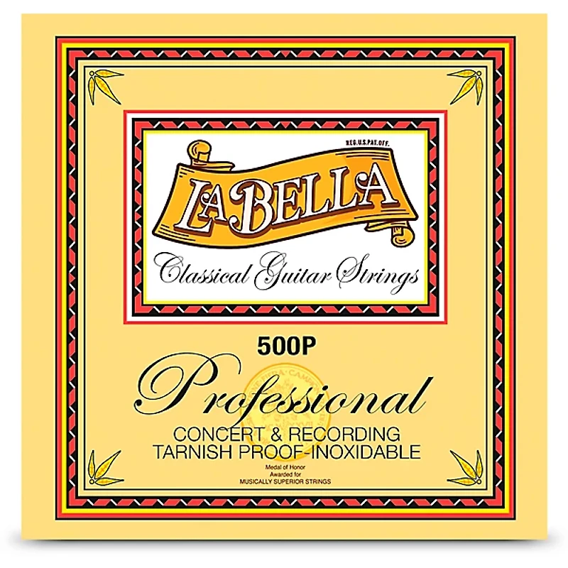 La Bella 500P Professional Concert & Recording Classical Guitar Strings