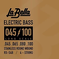 La Bella RX Series Stainless Steel 4-String Electric Bass Strings