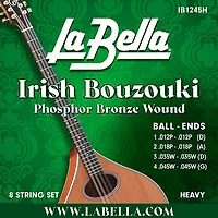 La Bella IB Irish Bouzouki 8-String Set