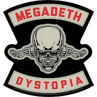C&D Visionary Megadeth Dystopia Sticker
