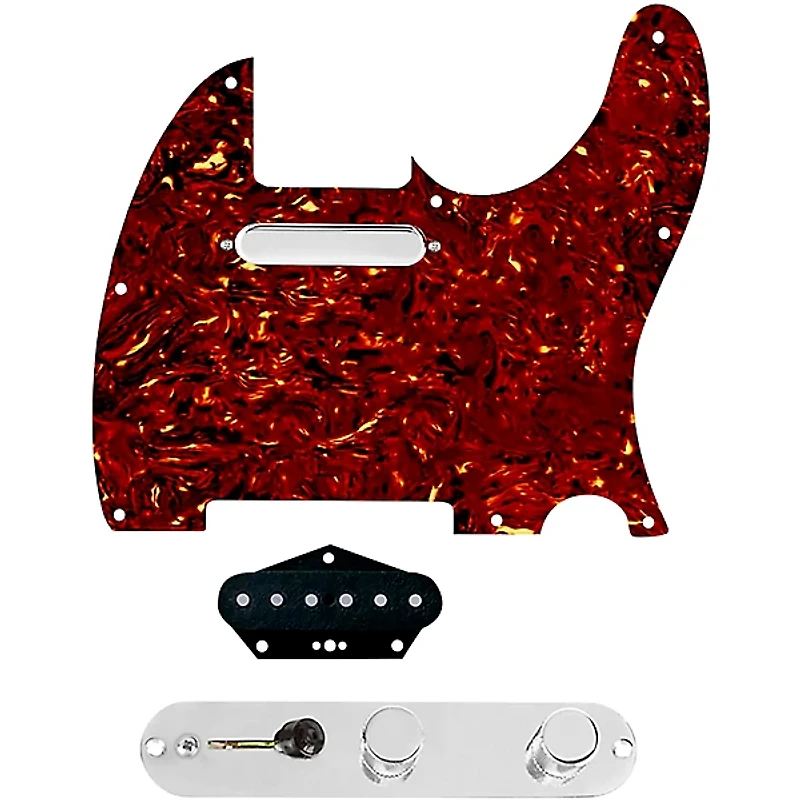 920D Custom Texas Grit Loaded Pickguard for Tele With T4W-C Control Plate