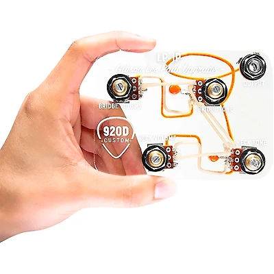 920D Custom Les Paul Twenty-One Tone Upgraded Wiring Harness With Four Push/Pull Pots