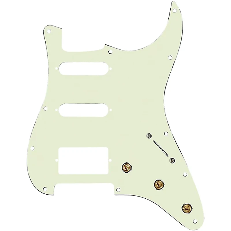 920D Custom HSS Pre-Wired Pickguard for Strat With S5W-HSS-BL Wiring Harness