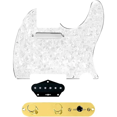 920D Custom Texas Vintage Loaded Pickguard for Tele With T3W-REV-G Control Plate