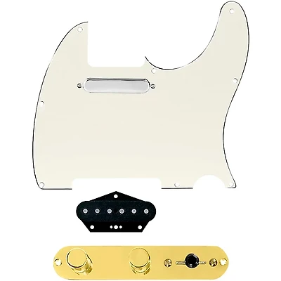 920D Custom Texas Vintage Loaded Pickguard for Tele With T3W-REV-G Control Plate