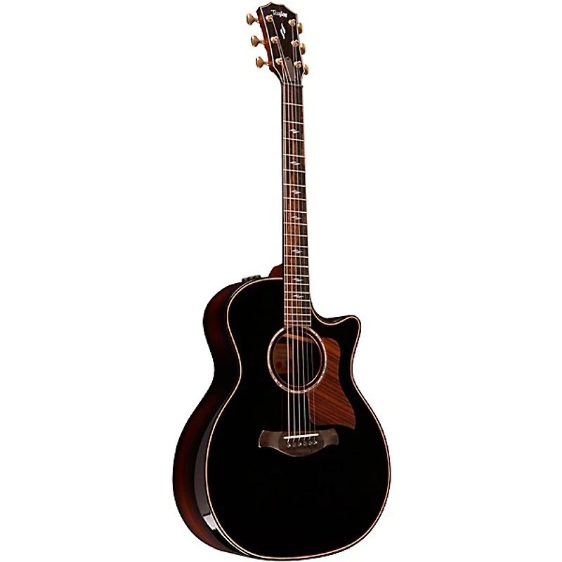 Taylor 814ce Builder's Edition Grand Auditorium Acoustic-Electric Guitar Blacktop