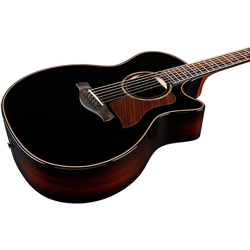 Taylor 814ce Builder's Edition Grand Auditorium Acoustic-Electric Guitar Blacktop