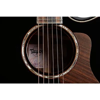 Taylor 814ce Builder's Edition Grand Auditorium Acoustic-Electric Guitar Blacktop