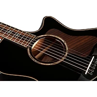 Taylor 814ce Builder's Edition Grand Auditorium Acoustic-Electric Guitar Blacktop