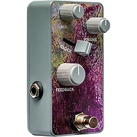 Old Blood Noise Endeavors BL-37 Reverb Variable Clock Effector Pedal Purple and Silver