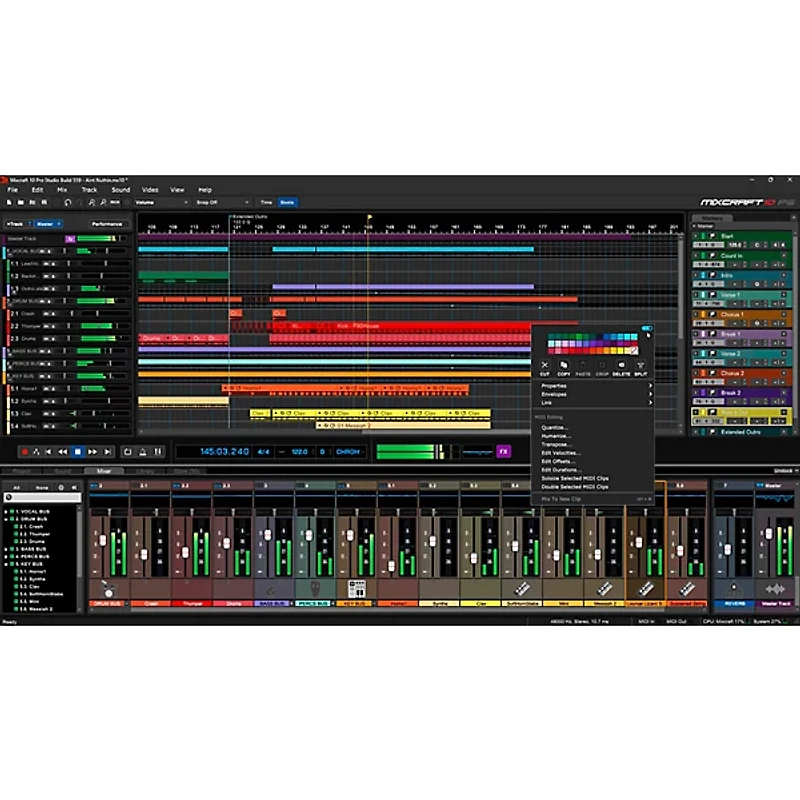 Acoustica Mixcraft 10 Pro Studio Retail