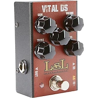 LsL Instruments VITAL DS Versatile Modern Distortion Effects Pedal Red