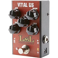 LsL Instruments VITAL DS Versatile Modern Distortion Effects Pedal Red