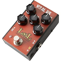 LsL Instruments VITAL DS Versatile Modern Distortion Effects Pedal Red
