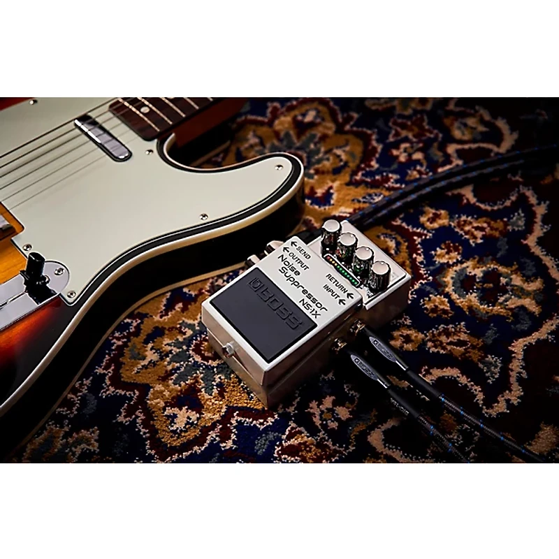 BOSS NS-1X Noise Suppressor Effects Pedal White