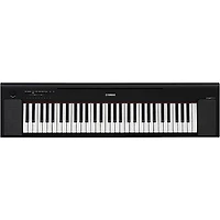 Yamaha Piaggero NP-15 61-Key Portable Keyboard With Power Adapter