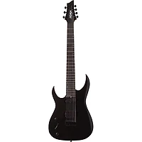 Schecter Guitar Research Sunset 7-String Triad Left-Handed Electric Guitar Gloss Black