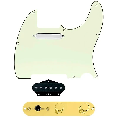 920D Custom Texas Vintage Loaded Pickguard for Tele With T3W-G Control Plate