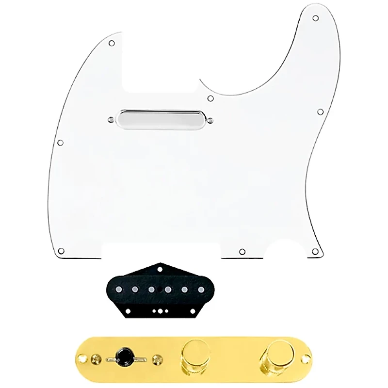 920D Custom Texas Grit Loaded Pickguard for Tele With T3W-G Control Plate