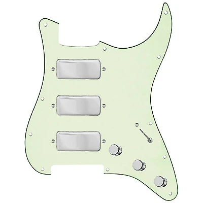 920D Custom Stadium Triple Mini Humbucker Loaded Pickguard for Strat With S7W-500K Wiring Harness