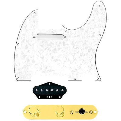 920D Custom Texas Vintage Loaded Pickguard for Tele With T4W-REV-G Control Plate