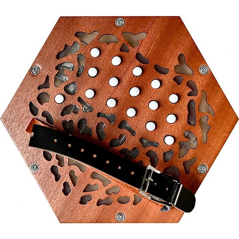 Trinity College AP-1230A Anglo-Style 30-Button Concertina Walnut