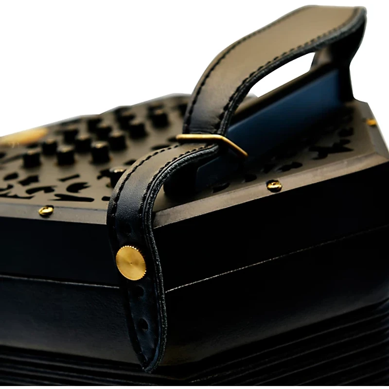 Trinity College AP-3530A Anglo-Style 30-Button Concertina Satin Black